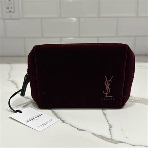 macy's ysl cosmetic bag